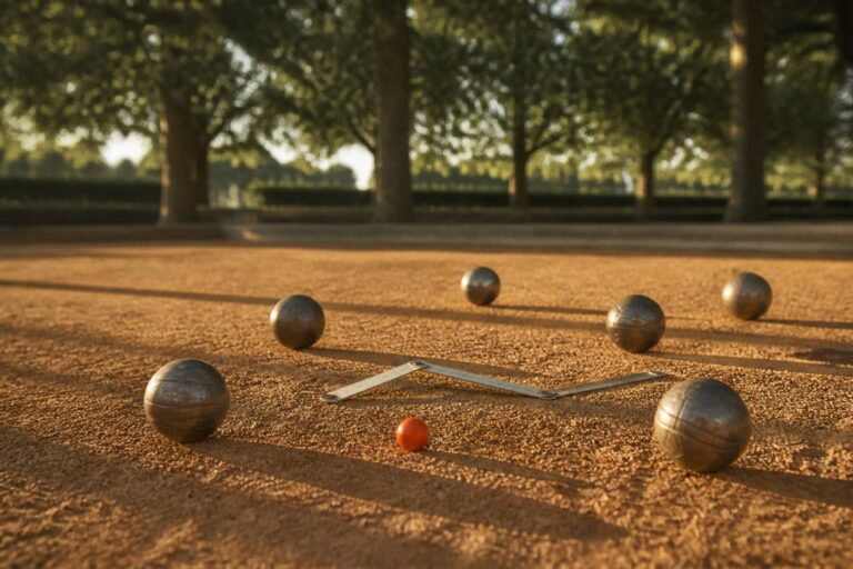 Mesurer un carreau à la pétanque : la règle précise