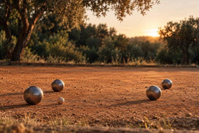 Cochonnet lumineux : jouer à la pétanque de nuit