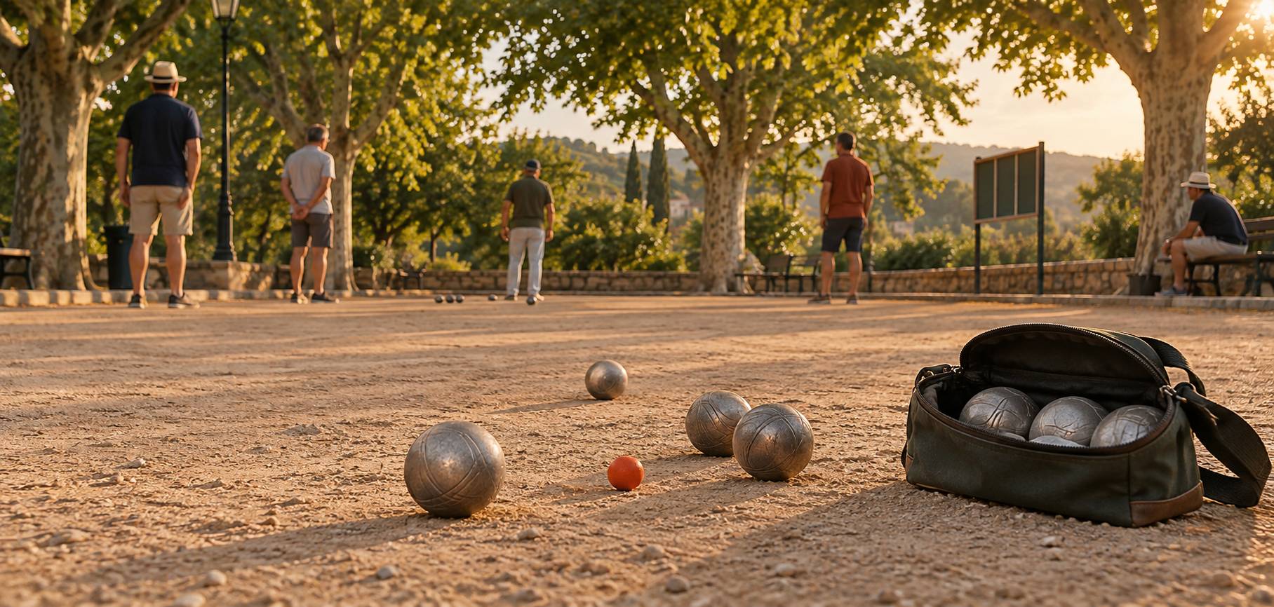 Illustration éditoriale du sujet : Combien de boules par joueur à la pétanque : la règle