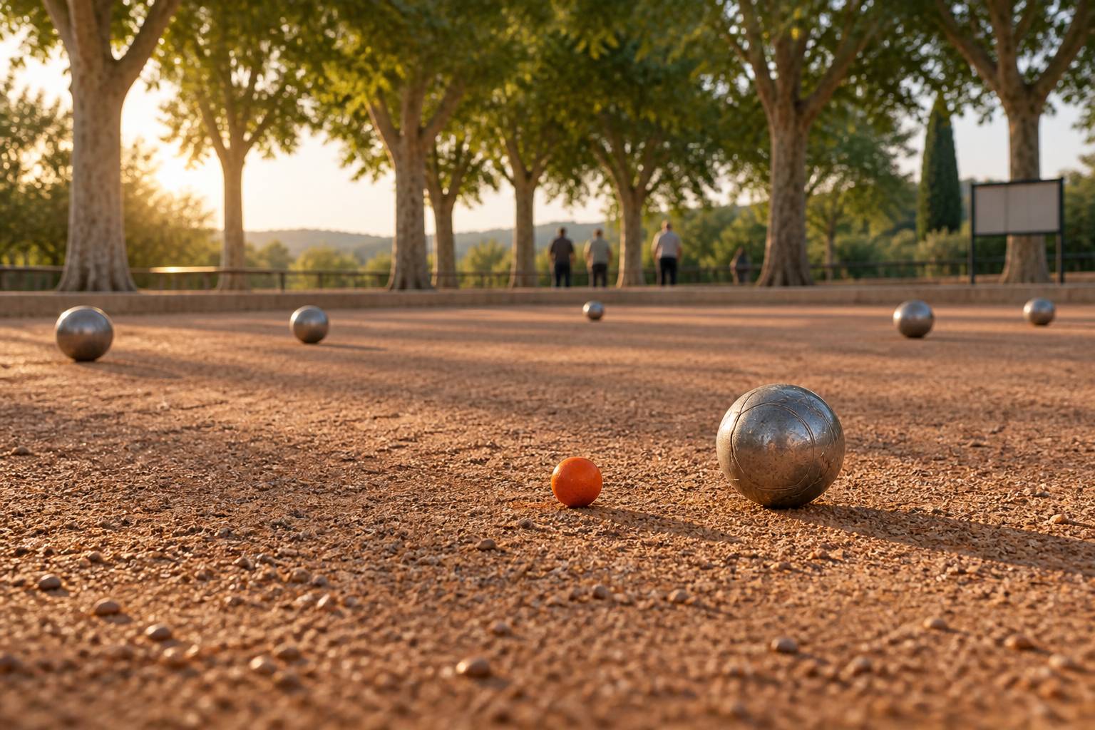 Illustration éditoriale du sujet : Ordre de jeu à la pétanque : qui rejoue après un point