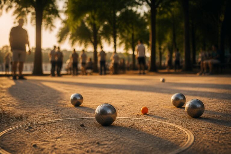 Distance cercle-cochonnet à la pétanque : les mesures