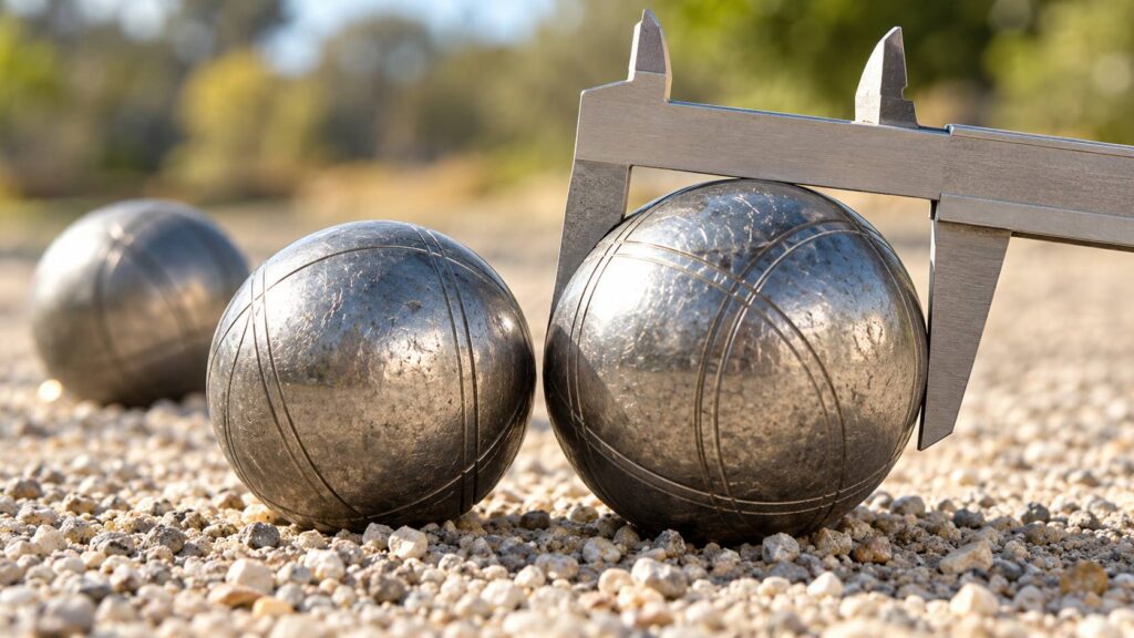 Illustration de détail sur le sujet : Quel diamètre de boules de pétanque choisir selon vous